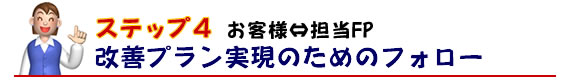 改善プラン実現のためのフォロー